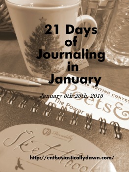21 Days of Journaling in January 